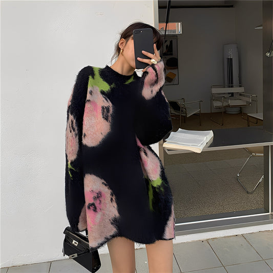 Shelby - Vestido de punto refinado de largo midi para mujeres