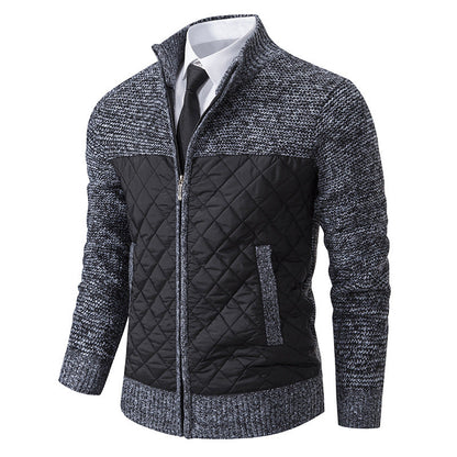 Denton - Chaqueta de sarga jacquard para hombres, elegante y acogedora