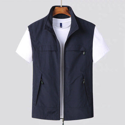 Marvin - Chaleco casual con bolsillos para hombres