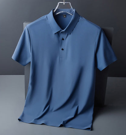 Malcom - Polo casual y fresco para hombres