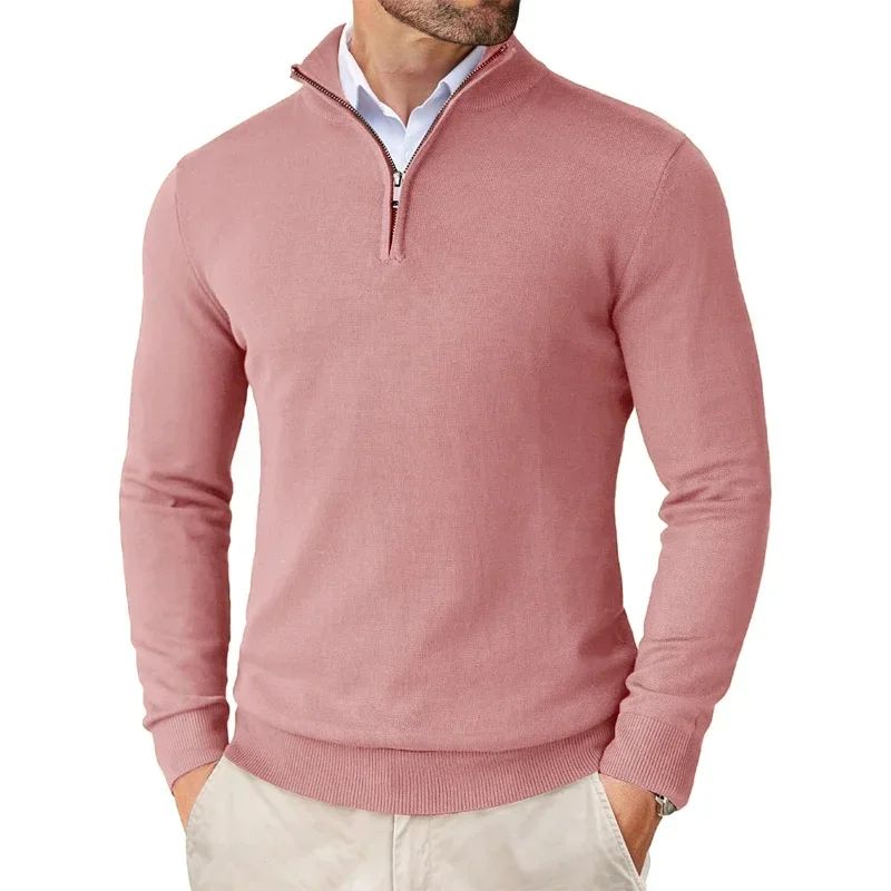 Bowen - Suéter para Hombre con Cremallera Moderna