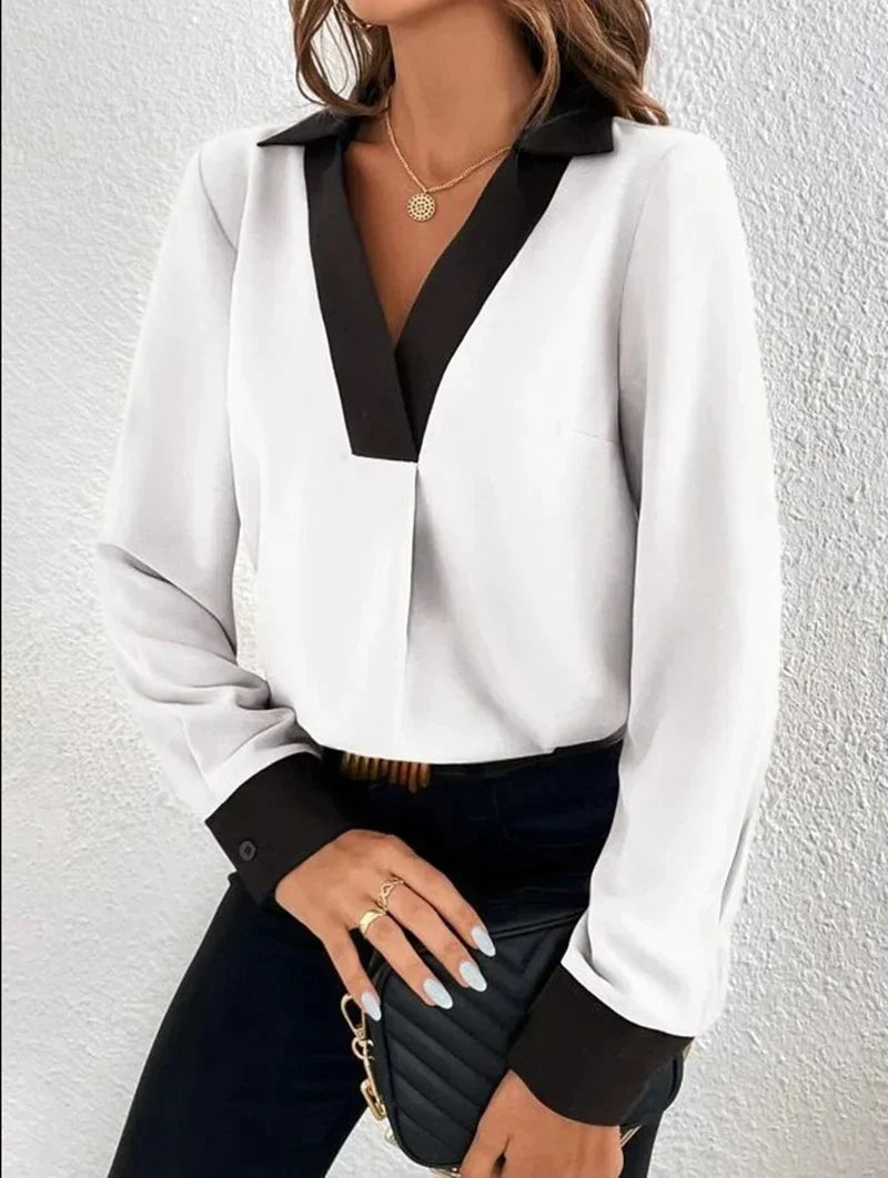 Nola – Elegante Blusa de Negocios
