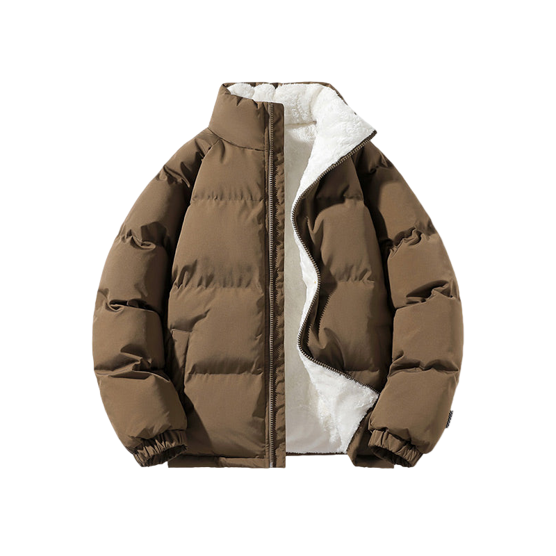 Calvin – Chaqueta Puffer para Hombres con Forro de Polar