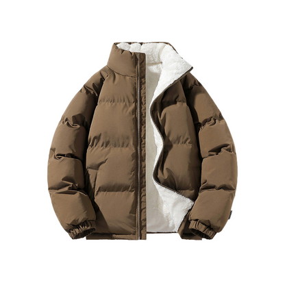 Calvin – Chaqueta Puffer para Hombres con Forro de Polar