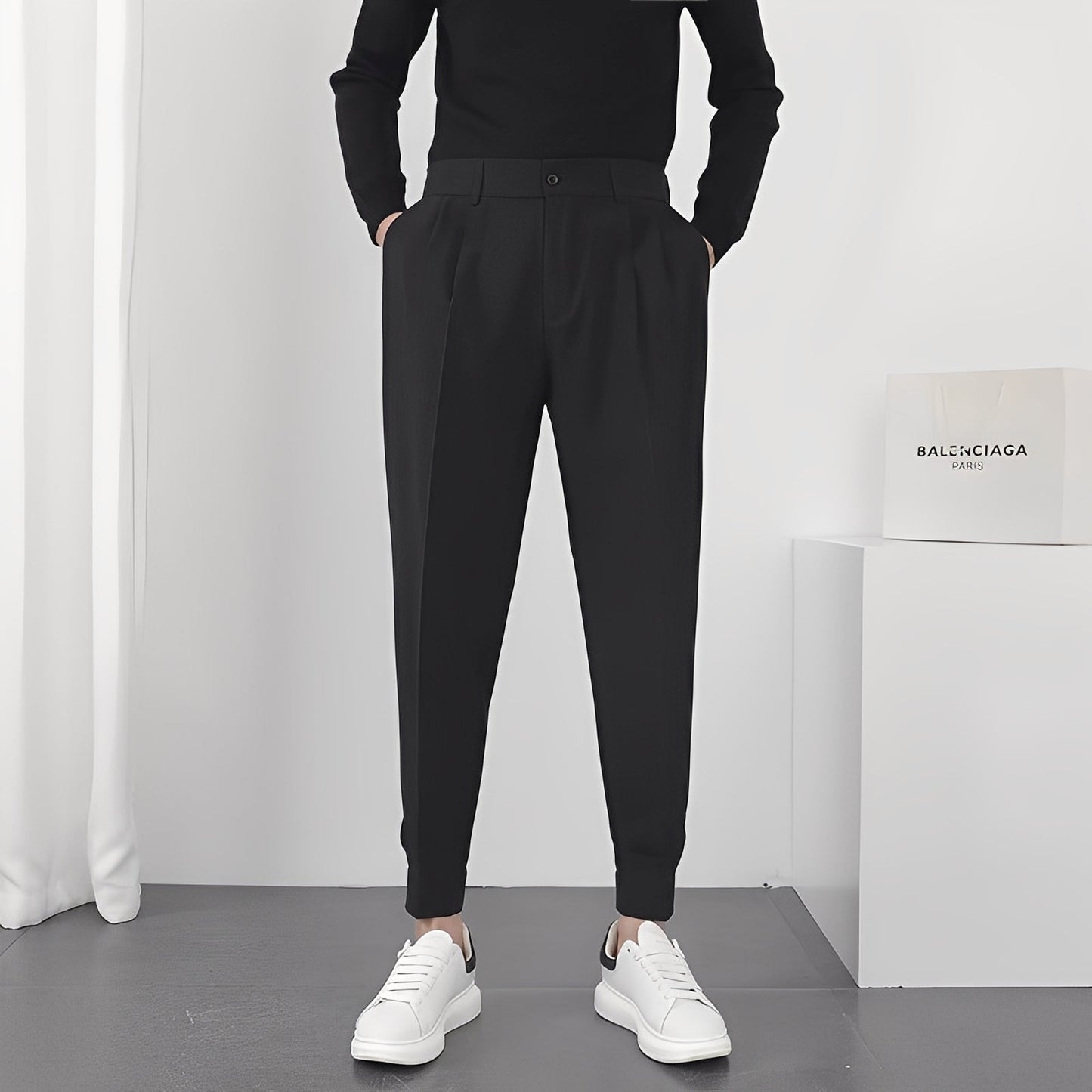 Micheal - Pantalón moderno, cómodo y holgado para hombres