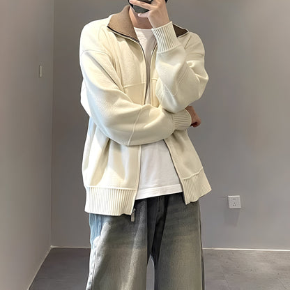 Henry - Cárdigan moderno y holgado para hombres