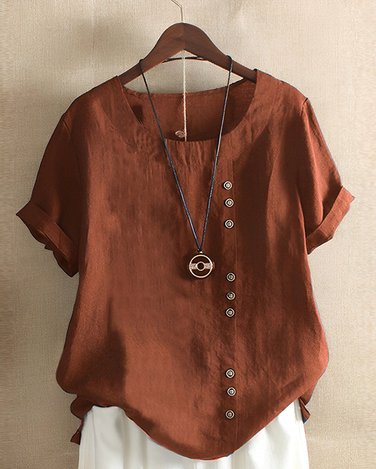 Elodie – Camisas de mujer con mangas cortas