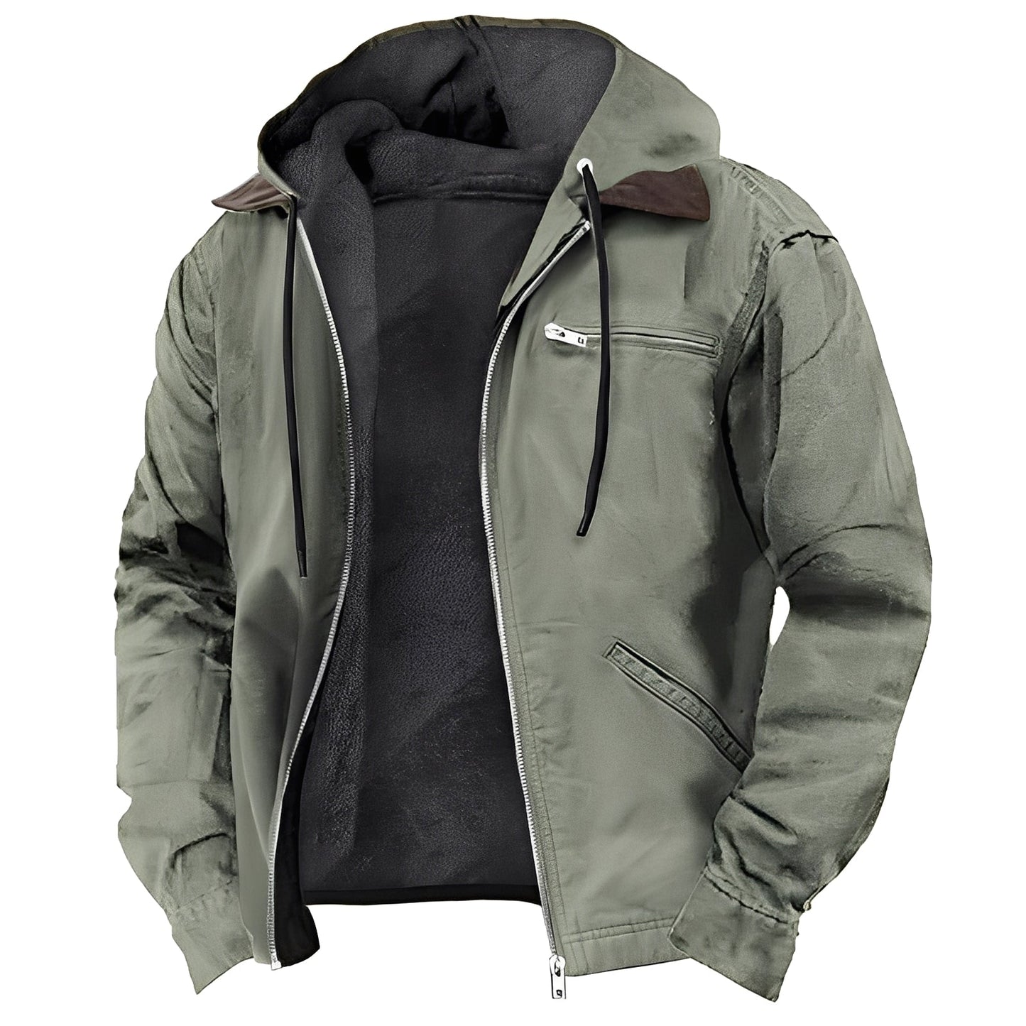 Daniel - Chaqueta informal con capucha para hombres