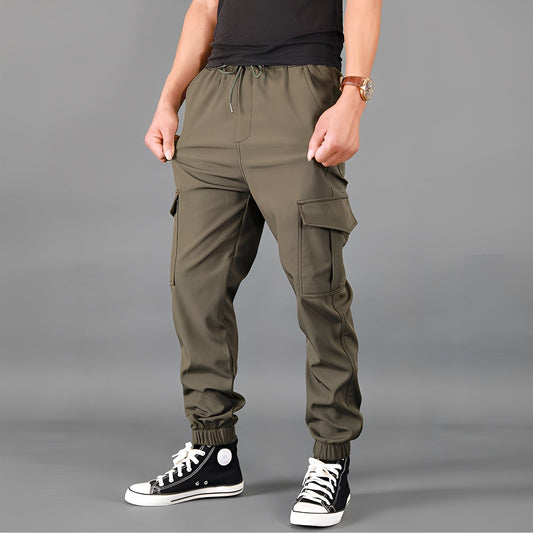 Ghislain - Pantalón cargo holgado de invierno para hombre
