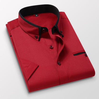 Gladwyn - Camisa Ajustada de Hombre para Uso Diario