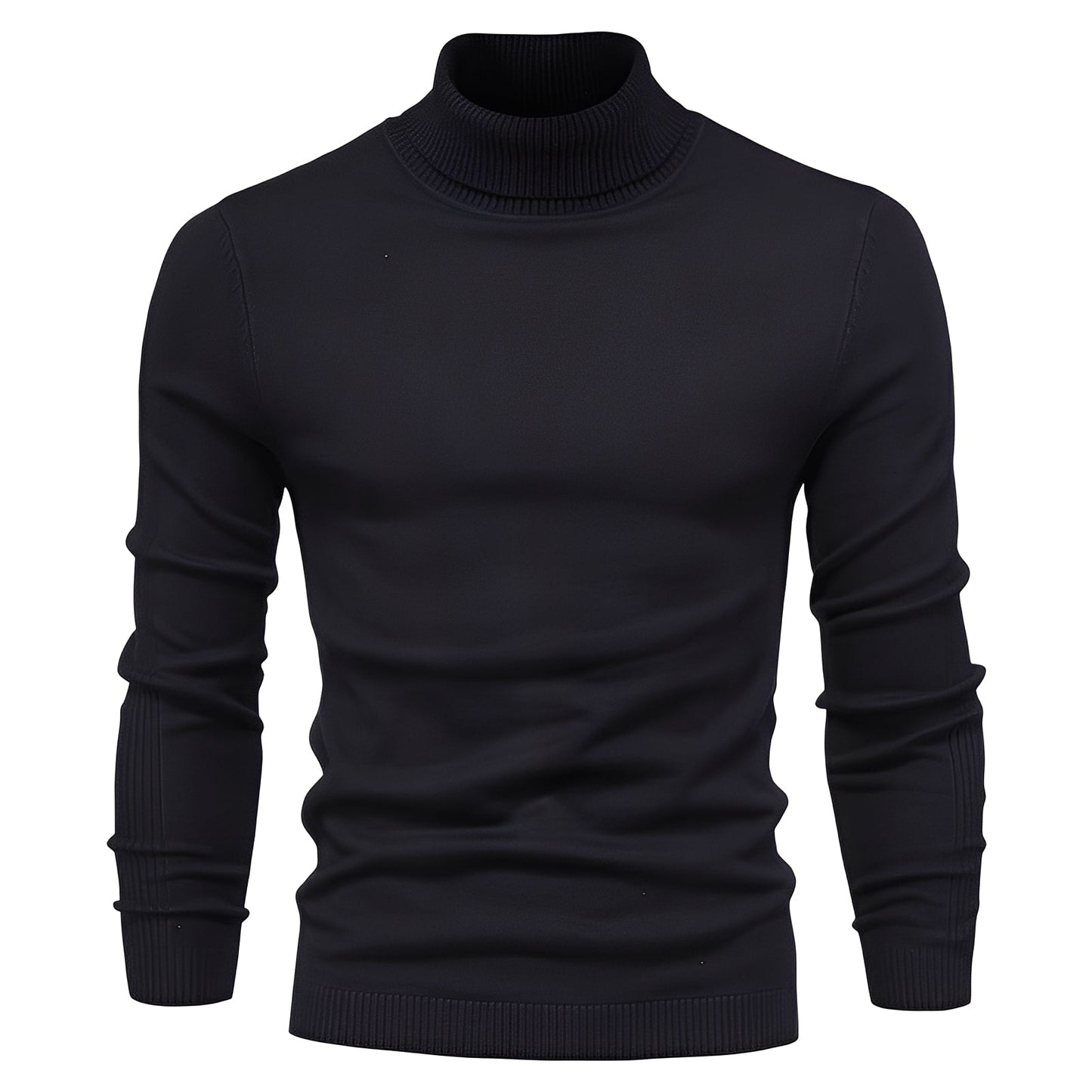 Garnett - Jersey de Cuello Alto Informal para Hombres