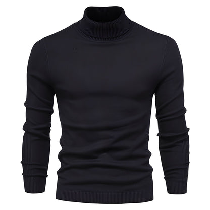 Garnett - Jersey de Cuello Alto Informal para Hombres