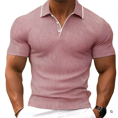 Florence - Polo Casual con Botones para Hombres