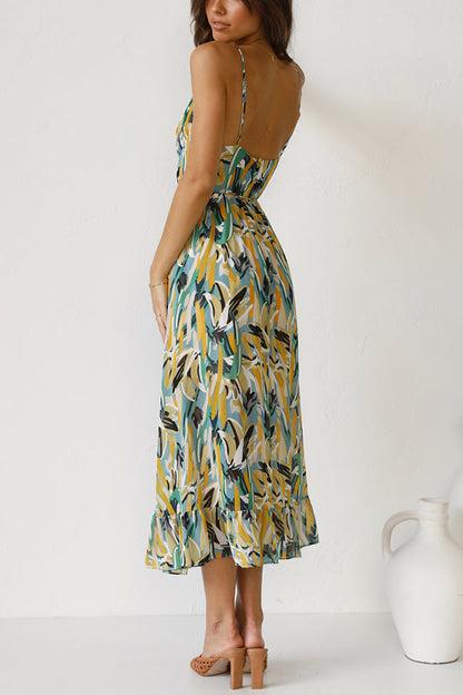 Caridad – Vestido Midi de Colores