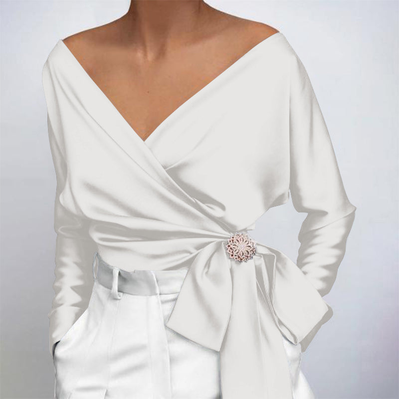 Claudia - Blusa de Seda para el Verano