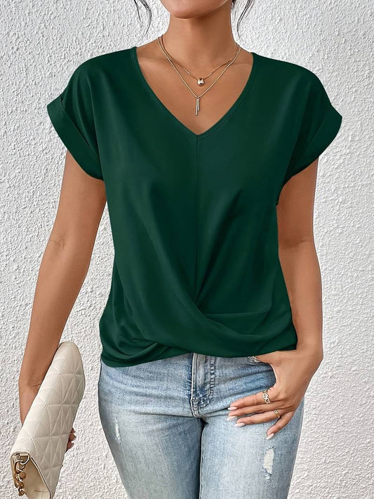 Zinnia – Playera Casual de Manga Corta