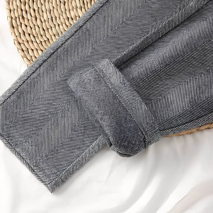 Rachelle - Pantalones de vestir de tiro alto para mujer