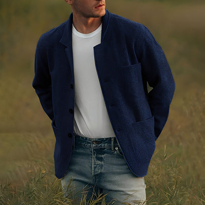 Santiago - Tradicional chaqueta con bolsillos para hombres