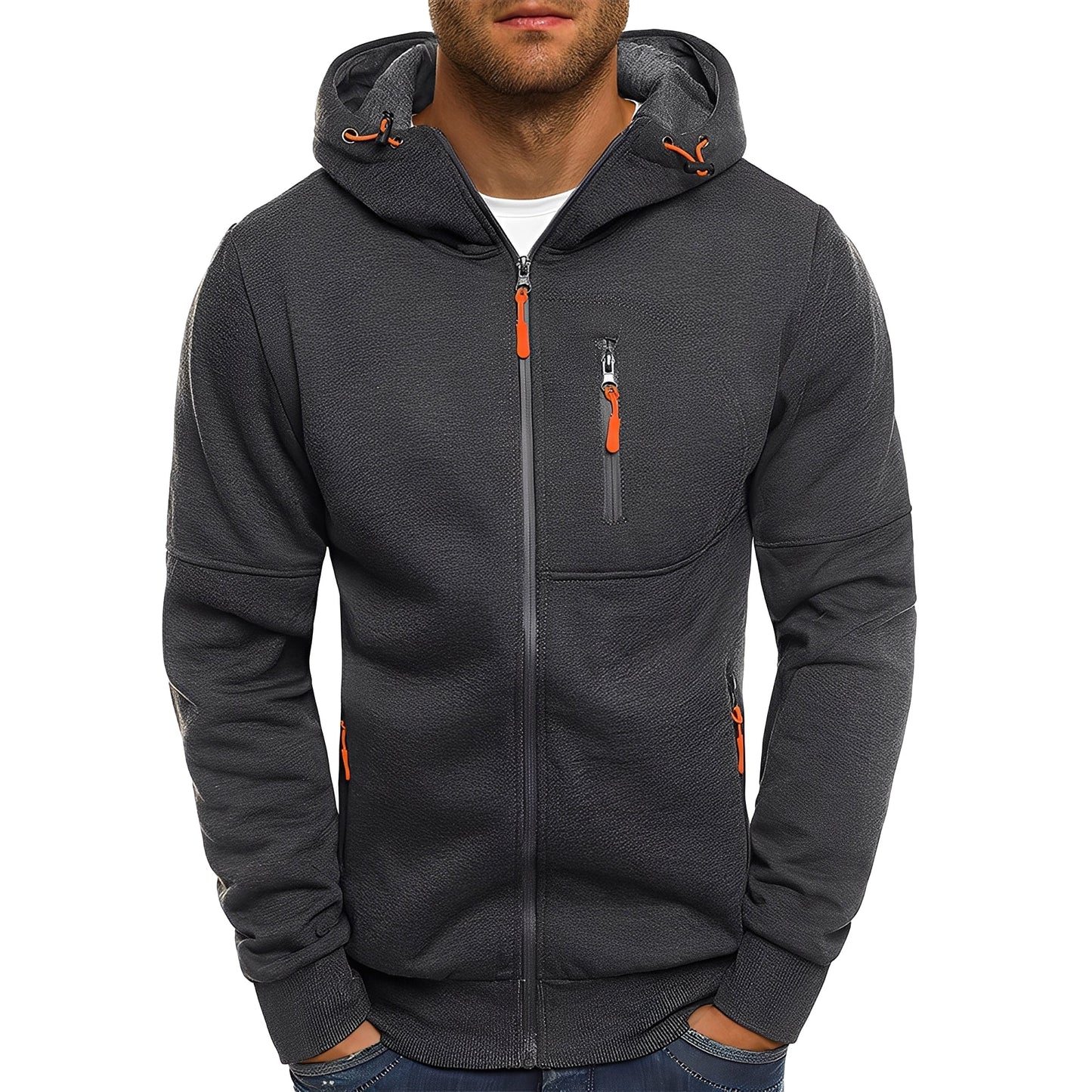 Lowell - Abrigo cómodo y elegante con capucha para hombres