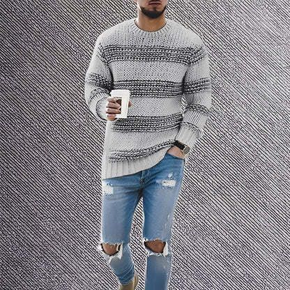 Kenzo - Suéter suave con rayas para hombre