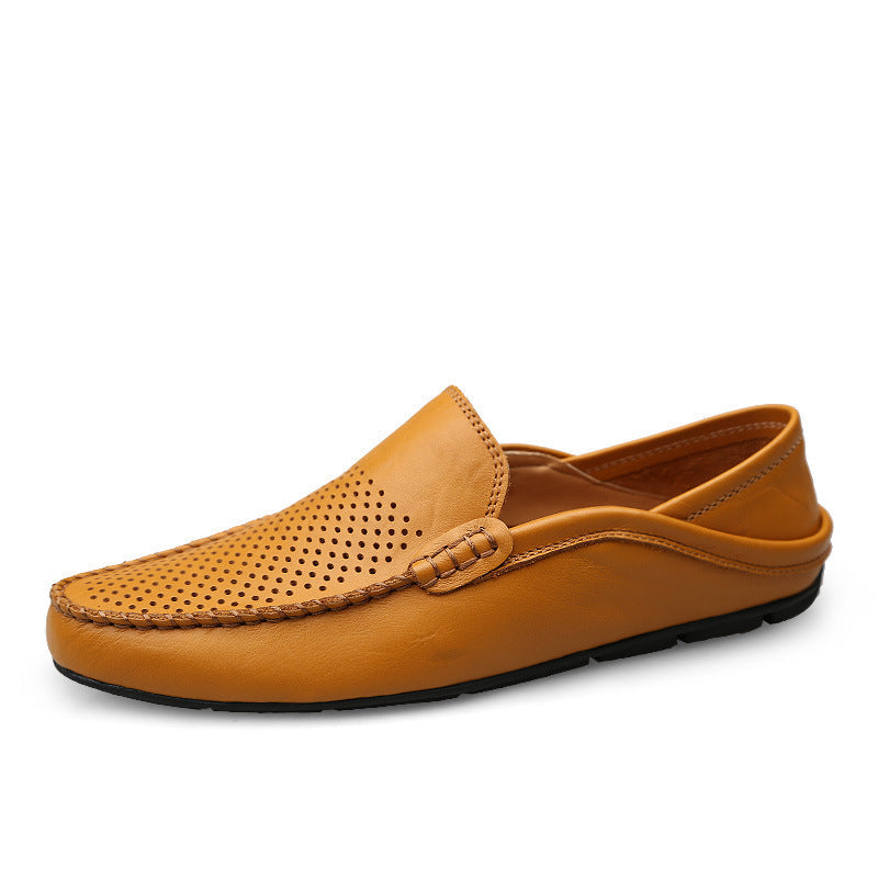 Edric - Zapatos formales de cuero cómodos para hombres