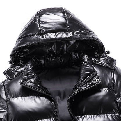 Lambert - Chaqueta para hombres, casual, impermeable y acolchada