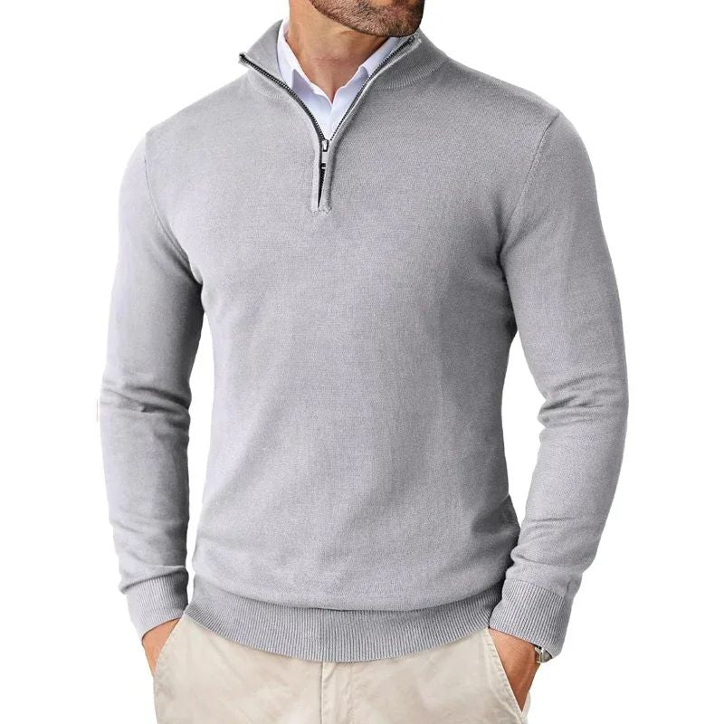Bowen - Suéter para Hombre con Cremallera Moderna
