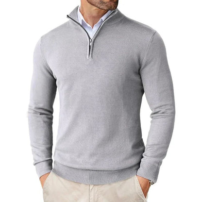 Bowen - Suéter para Hombre con Cremallera Moderna