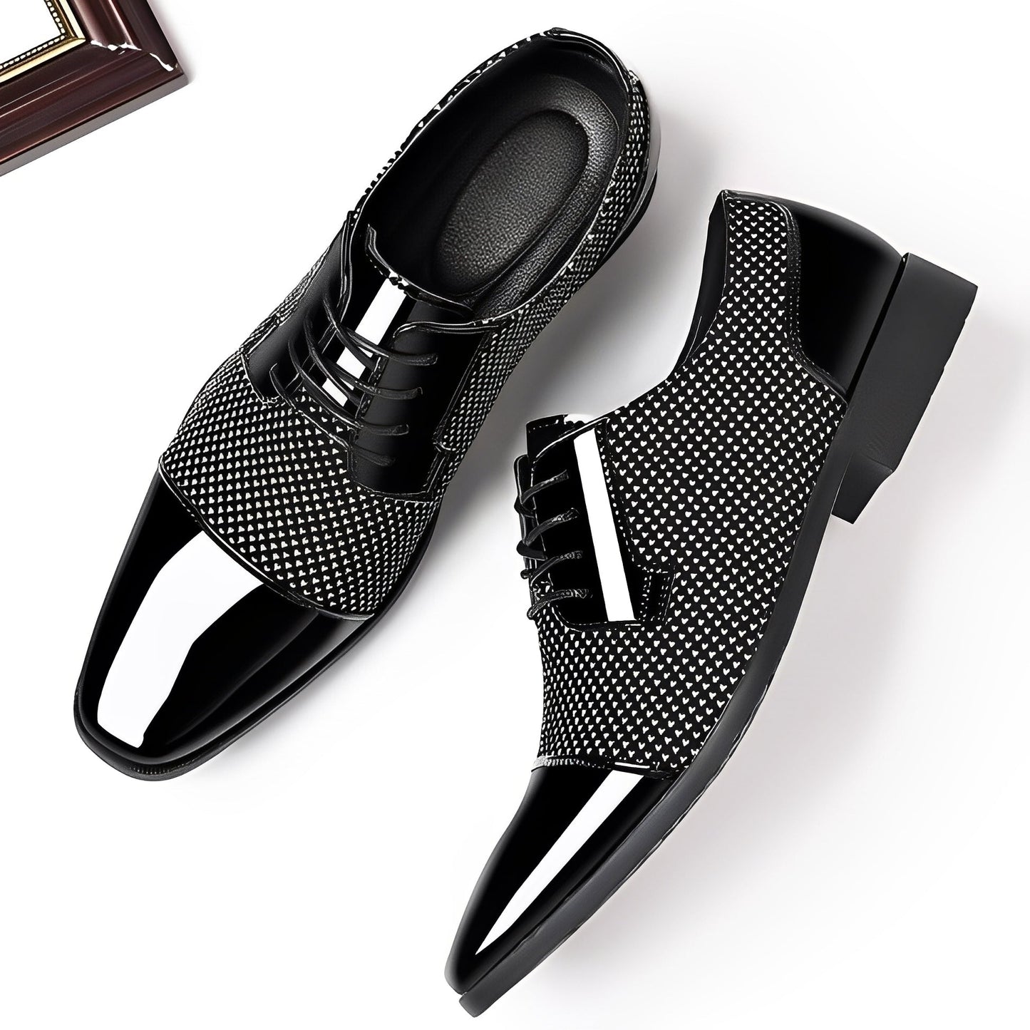 Trenton - Zapatos formales de cuero elegantes para hombres