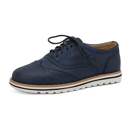 Gemma - Zapatos Derby Casual de Gamuza para Mujer