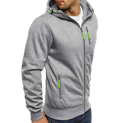 Allen - Nueva Sudadera de Polar con Capucha para Hombres