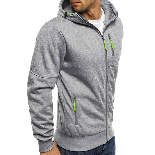 Allen - Nueva Sudadera de Polar con Capucha para Hombres