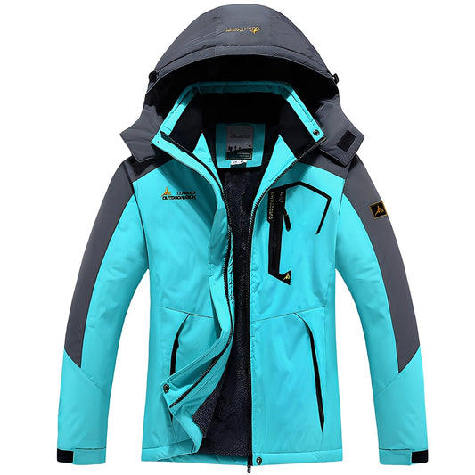 Heather - Elegante abrigo de invierno femenino con forro de felpa