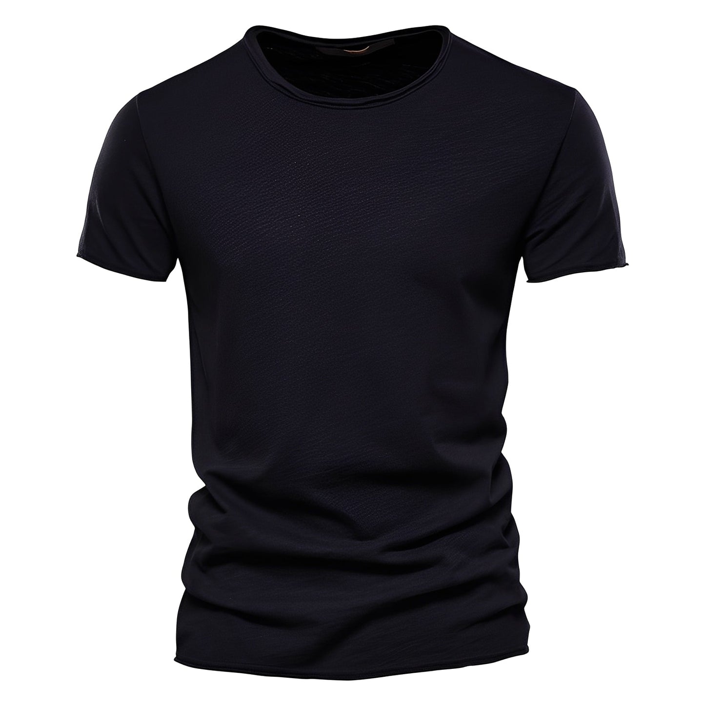 Roderick - Camiseta de Hombre de Algodón con Manga Corta