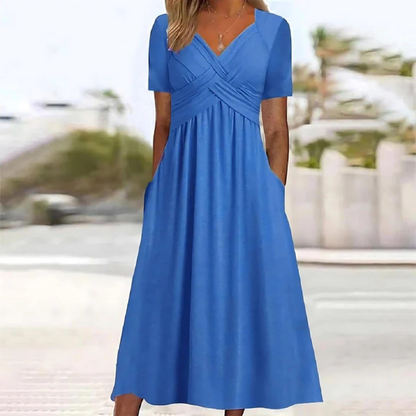 Mara – Suave Vestido en Línea A