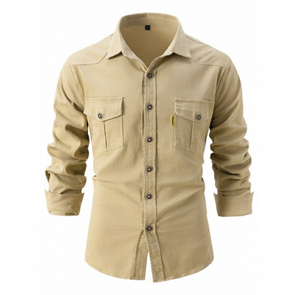 Marlon - Camisa casual, cómoda y flexible para hombres