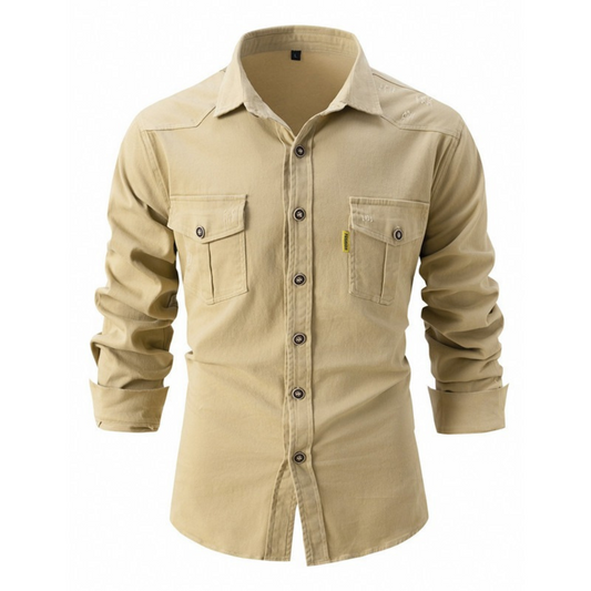 Marlon - Camisa casual, cómoda y flexible para hombres