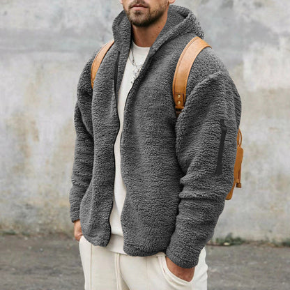 Burton - Abrigo de hombre con capucha de felpa