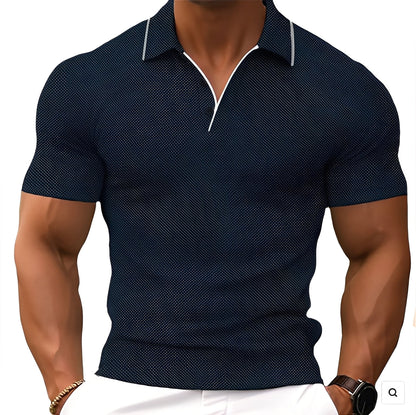 Florence - Polo Casual con Botones para Hombres