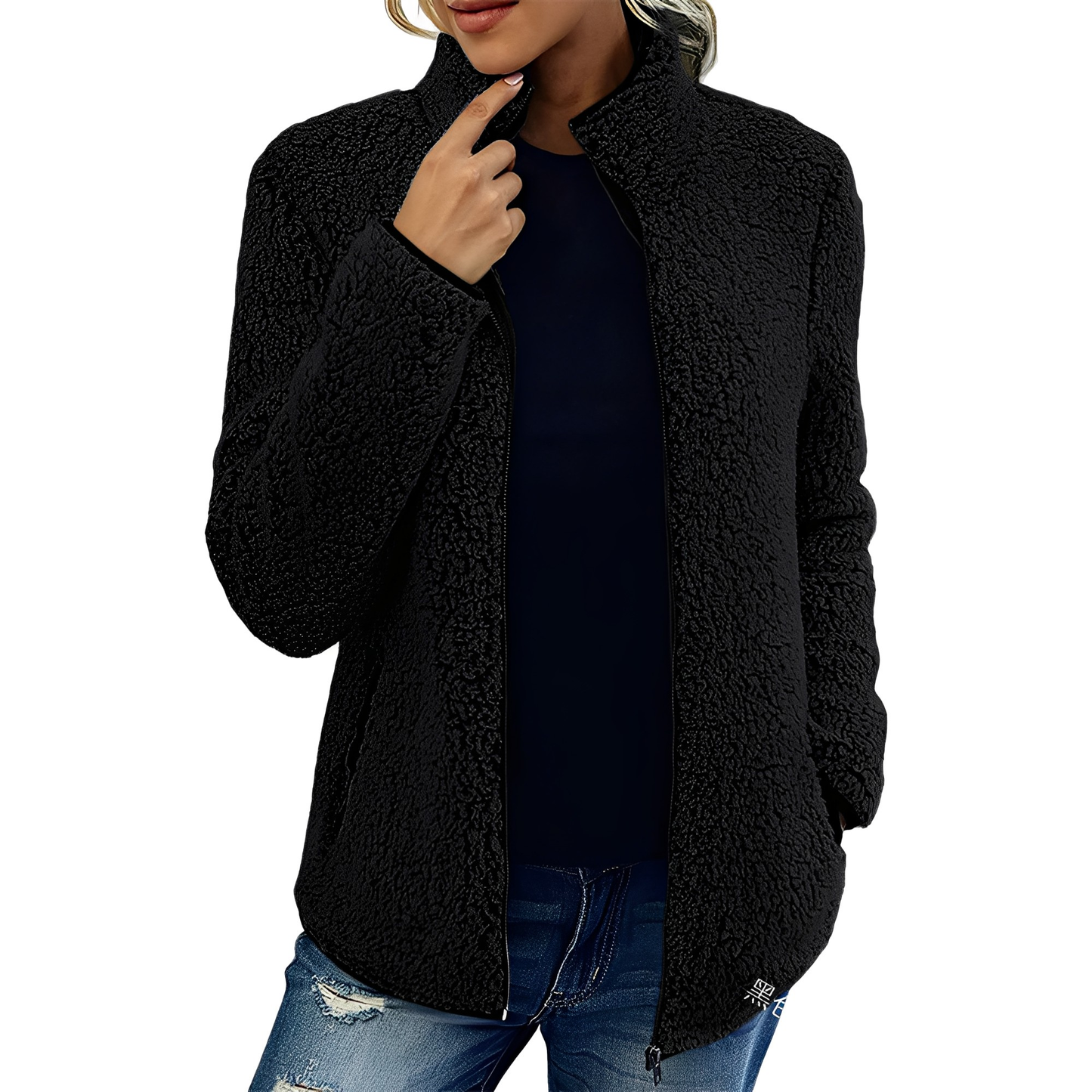 Alethea - Abrigo elegante de polar para mujer