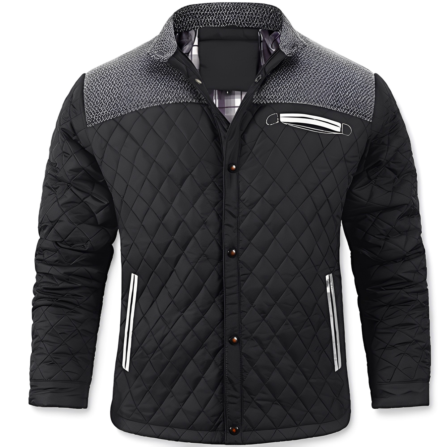 Alvin - Chaqueta abrigada y casual para hombres