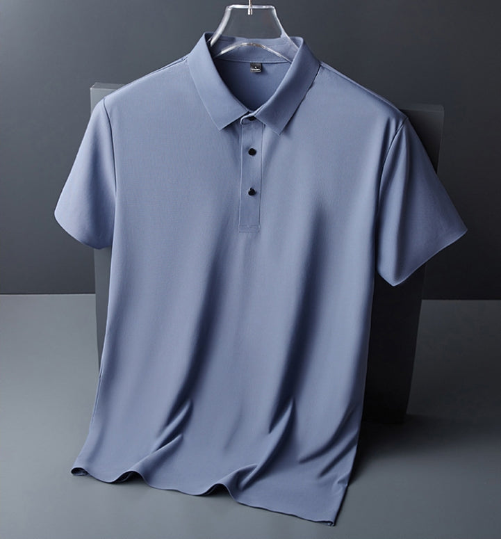 Malcom - Polo casual y fresco para hombres