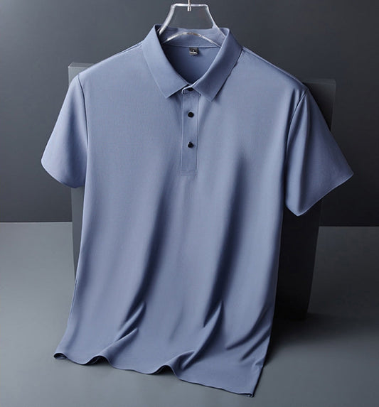 Malcom - Polo casual y fresco para hombres