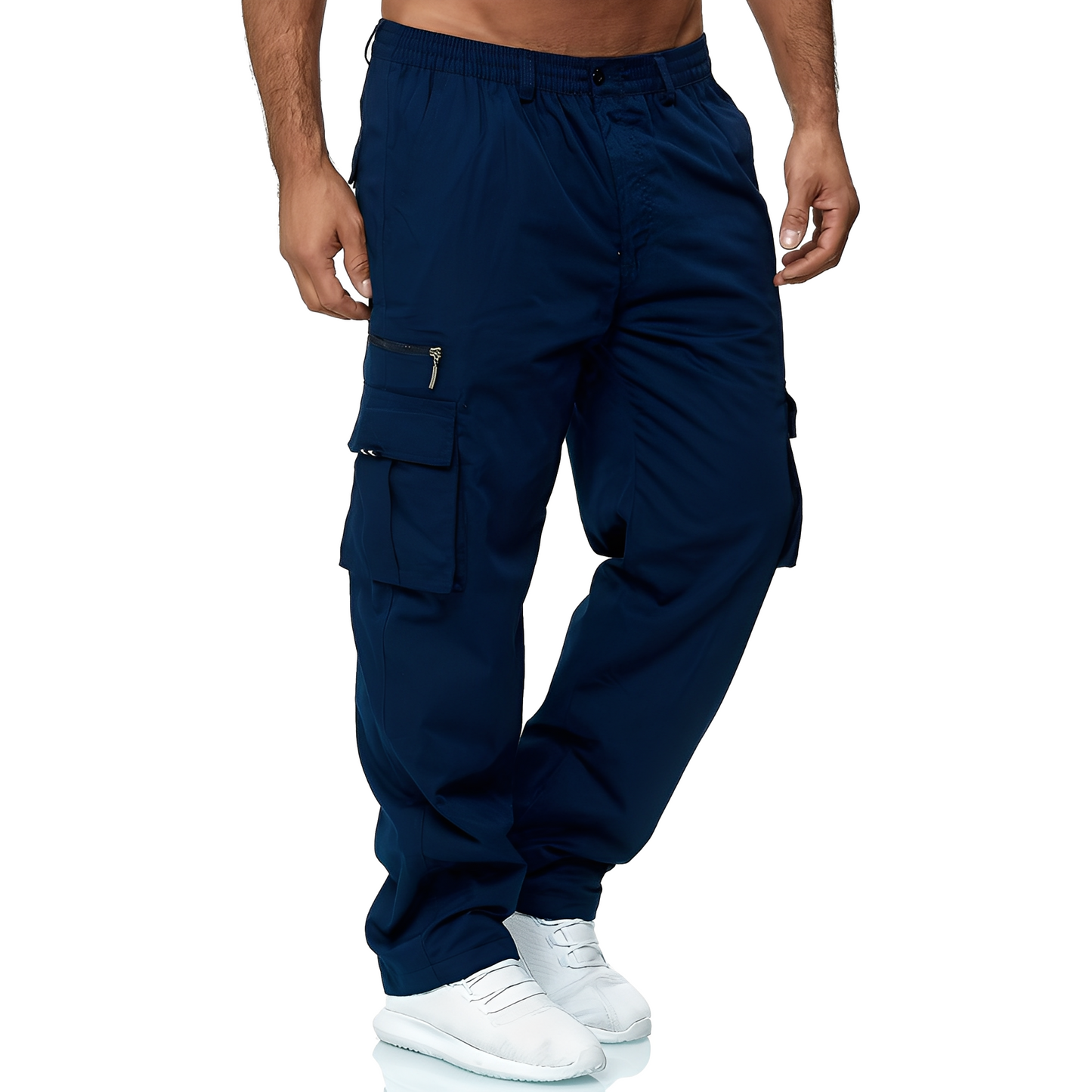 Randolf - Pantalón cargo suelto y cómodo para hombres