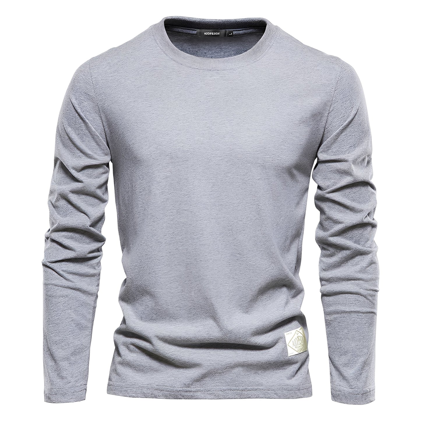 Lambert - Camisa de manga larga sencilla y casual para hombres