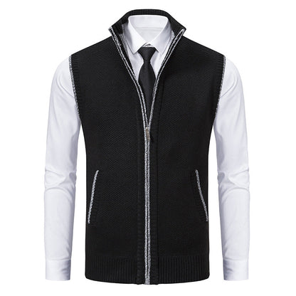 Damion - Suéter casual con forro polar para hombres