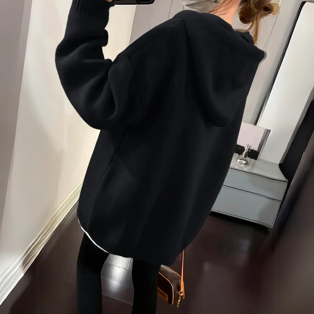 Sonrisa – Sudadera de capucha cálida y cómoda