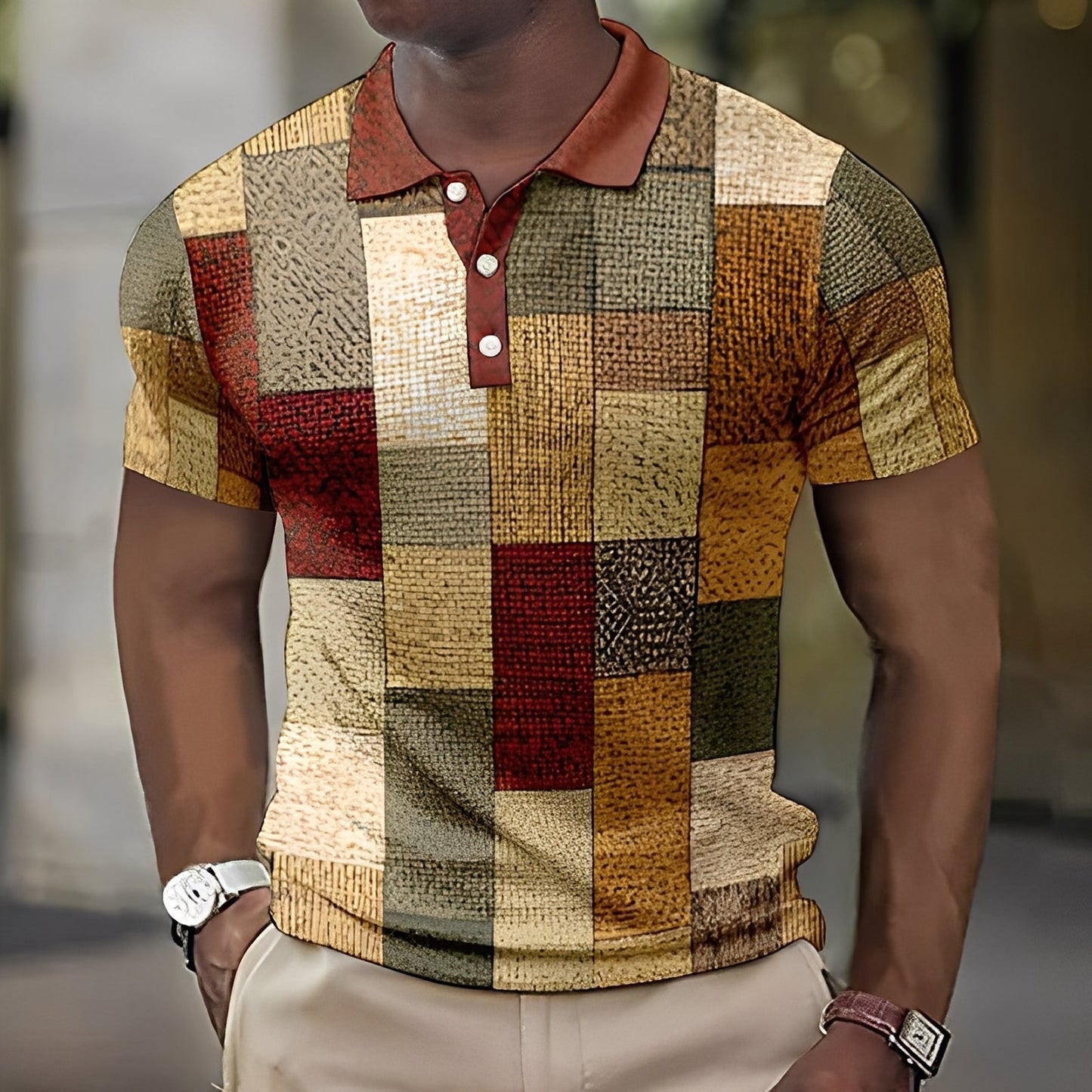 Reginald - Polo elegante y de colores para hombres
