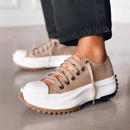 Lorayne - Zapatos cómodos para mujer con suela amplia
