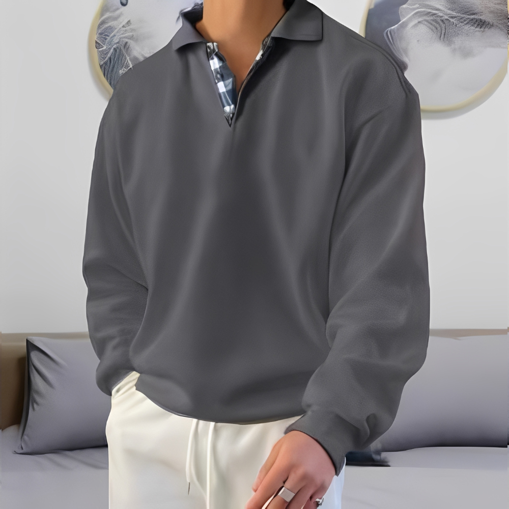 Colsen - Suéter Moderno para Hombre con Cremallera